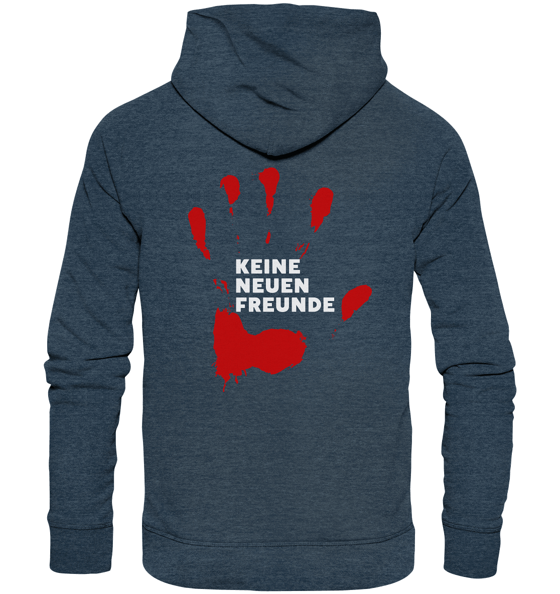 KNF "Bloody Hand" - Organic Fashion Hoodie - Snapshirts