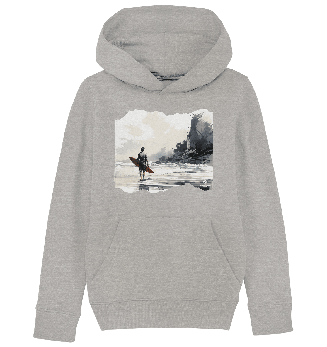 Northern Surfline - Kids Organic Hoodie - Snapshirts