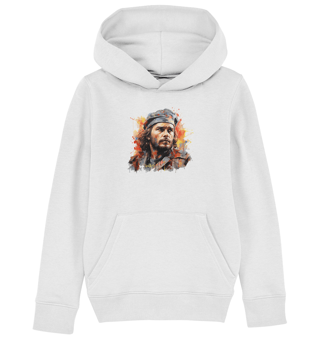 WallArt - Ernesto "Che" Guevara - Kids Organic Hoodie - Snapshirts