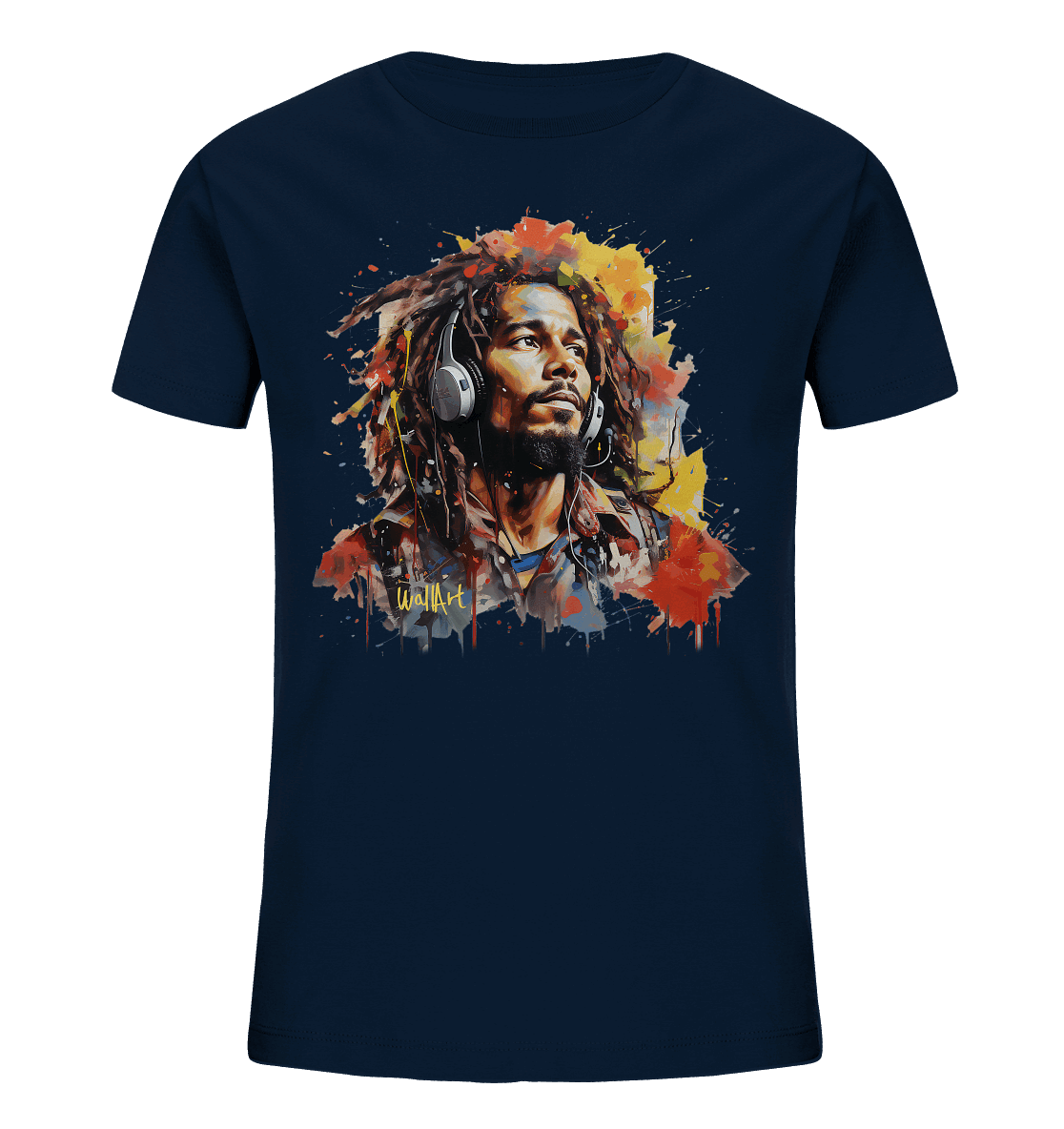 WallArt - Bob Marley - Kids Organic Shirt