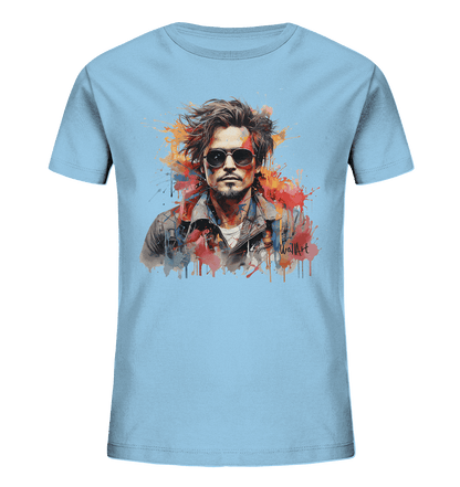 WallArt - Johnny Depp - Kids Organic Shirt