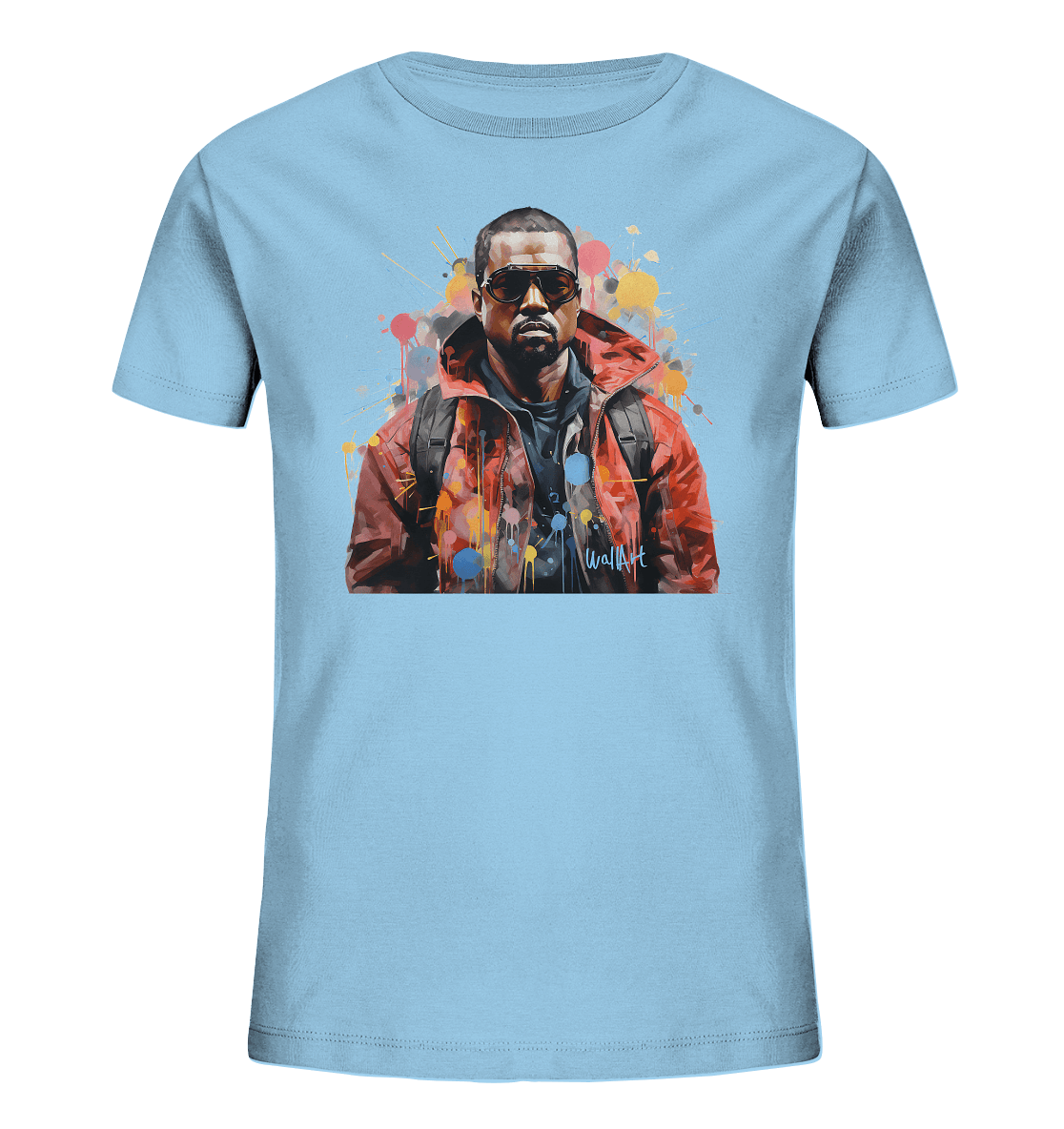 WallArt - Kanye_West - Kids Organic Shirt - Snapshirts