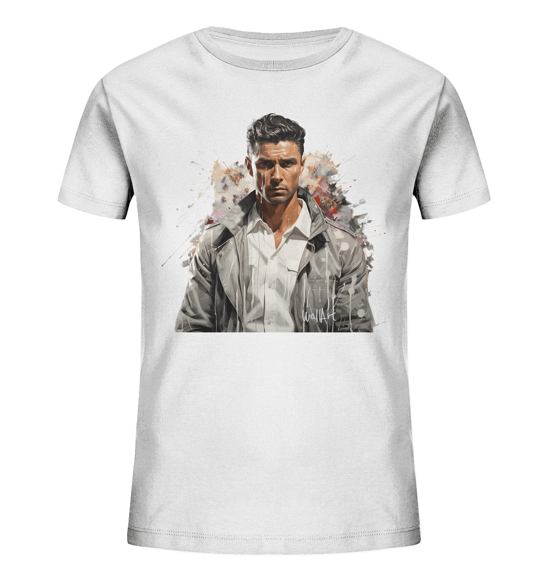 WallArt - Cristiano Ronaldo - Kids Organic Shirt