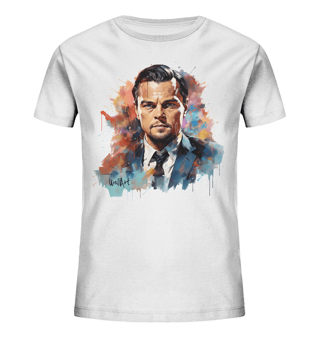 WallArt - Leonardo DiCaprio - Kids Organic Shirt - Snapshirts