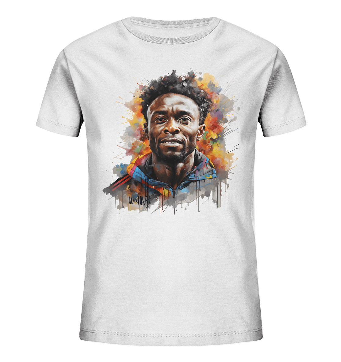 WallArt - Pelé - Kids Organic Shirt - Snapshirts