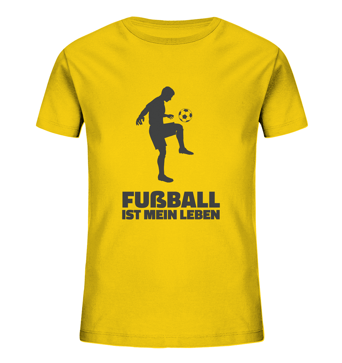 Fußball ist mein Leben  - Kids Organic Shirt