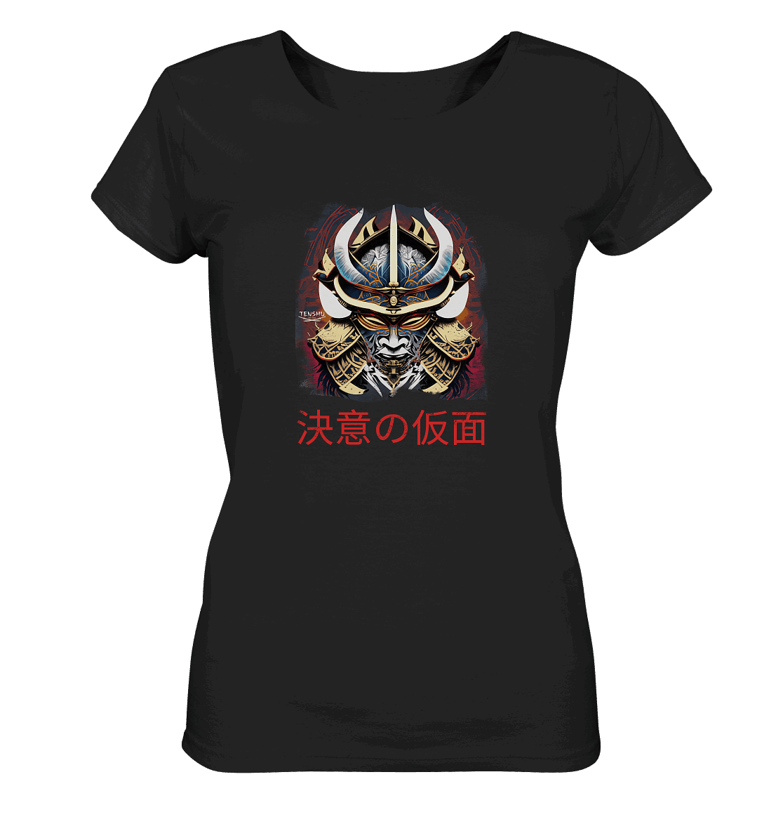 Tenshu / Maske der Entschlossenheit - Ladies Organic Shirt