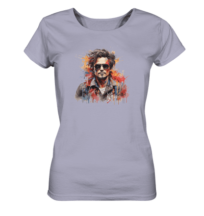 WallArt - Johnny Depp - Ladies Organic Shirt