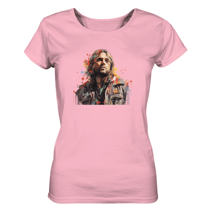 WallArt - Kurt Cobain - Ladies Organic Shirt - Snapshirts