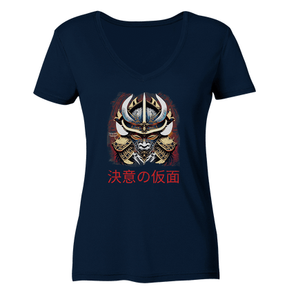 Tenshu / Das Schwert der Vergeltung Kopie - Ladies Organic V-Neck Shirt