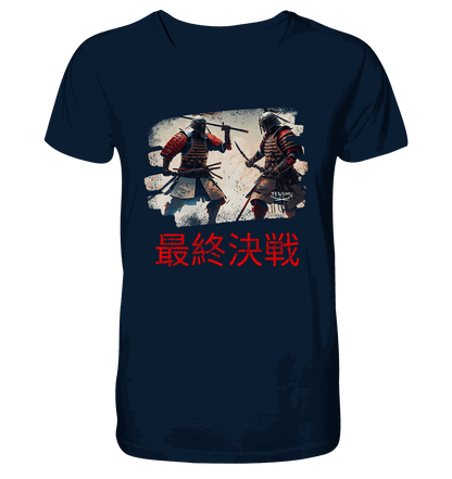 Tenshu / Endkampf - Mens Organic V-Neck Shirt