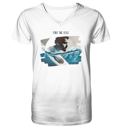 Northern Sufline  - Mens Organic V-Neck Shirt