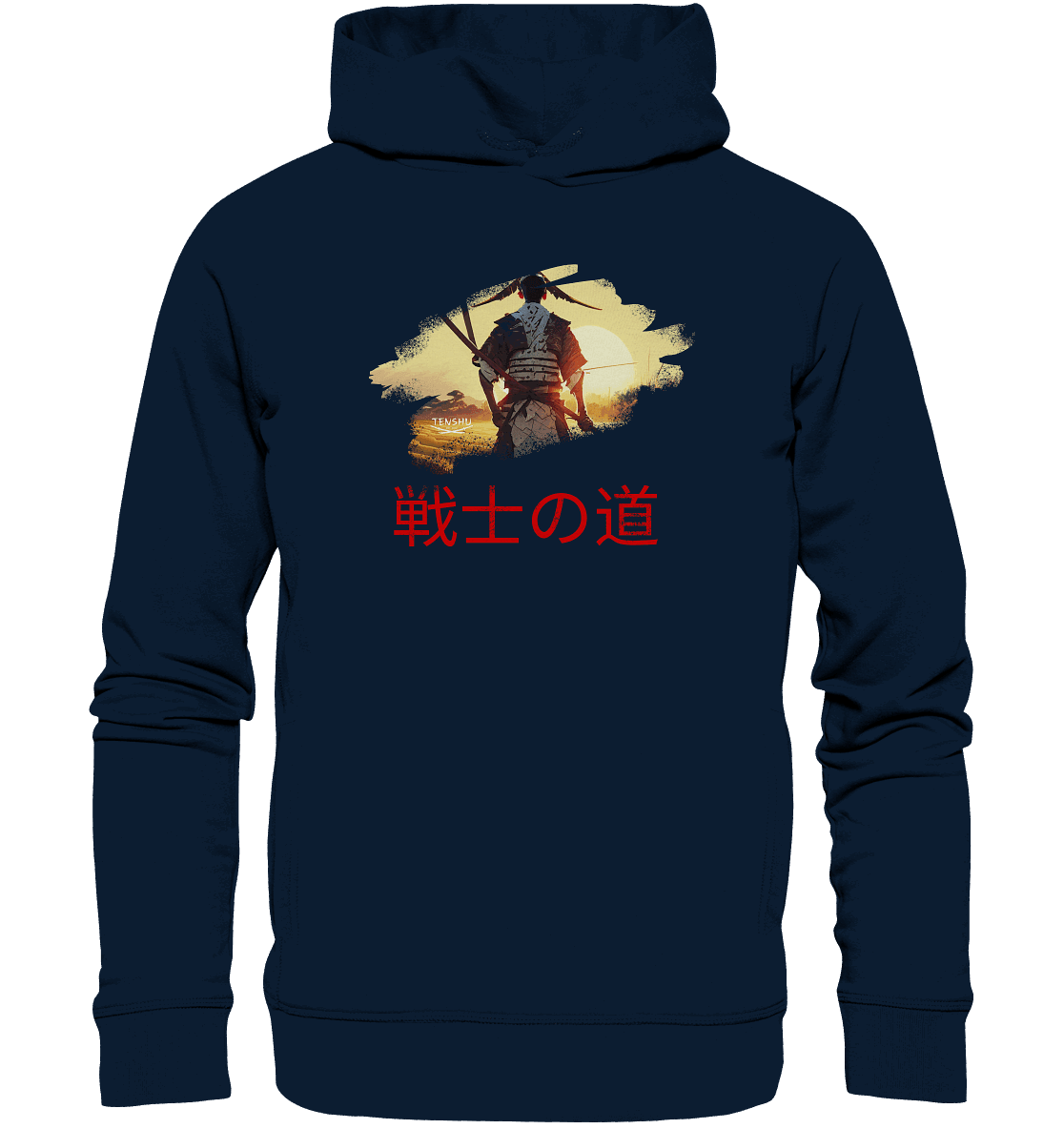 Tenshu / Der Weg des Kriegers - Organic Fashion Hoodie