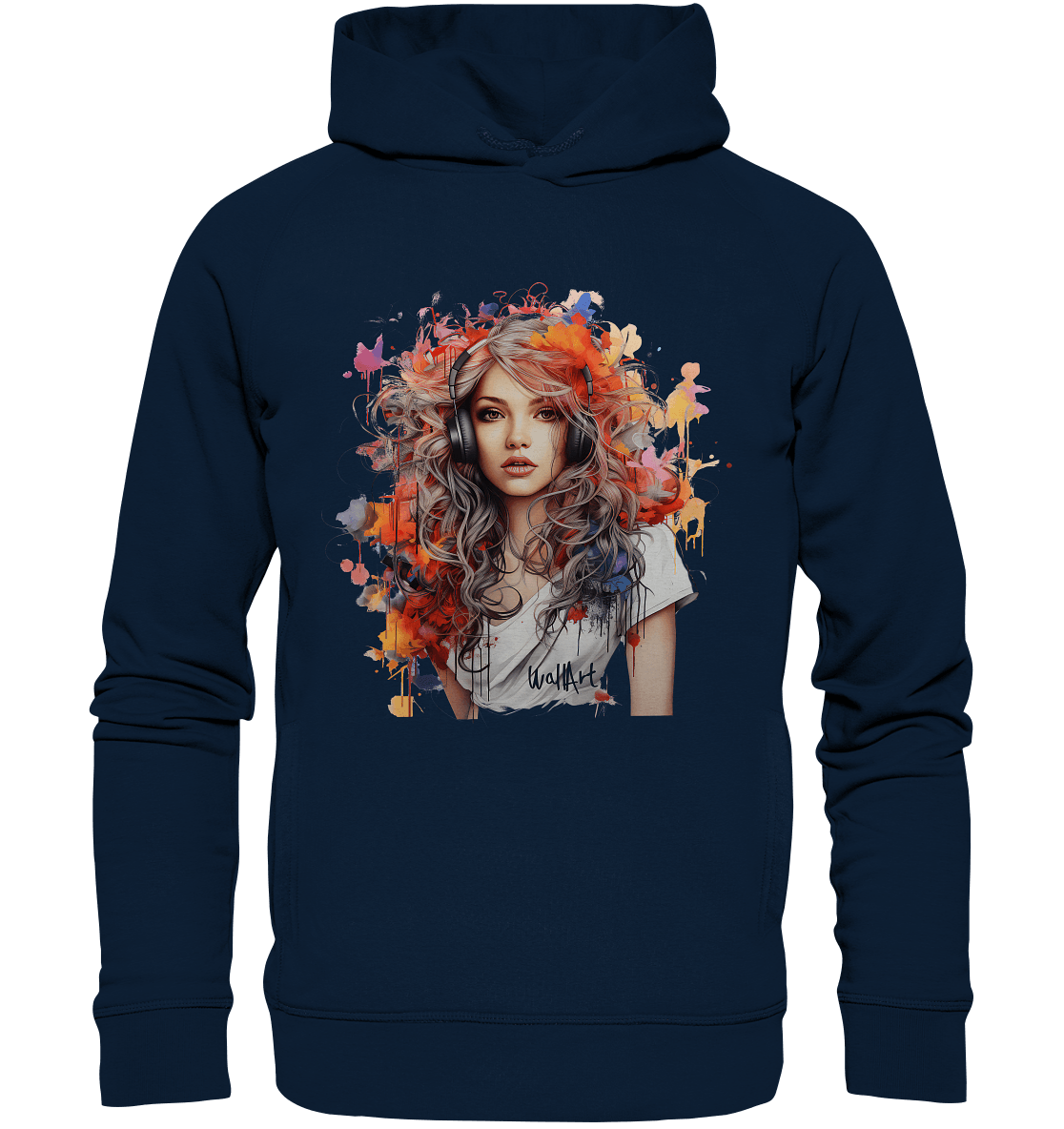 WallArt - Shakira - Organic Fashion Hoodie - Snapshirts