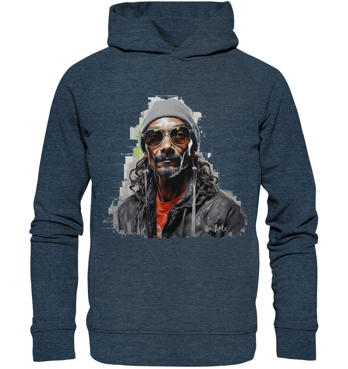 WallArt - Snoop Dog - Organic Fashion Hoodie - Snapshirts