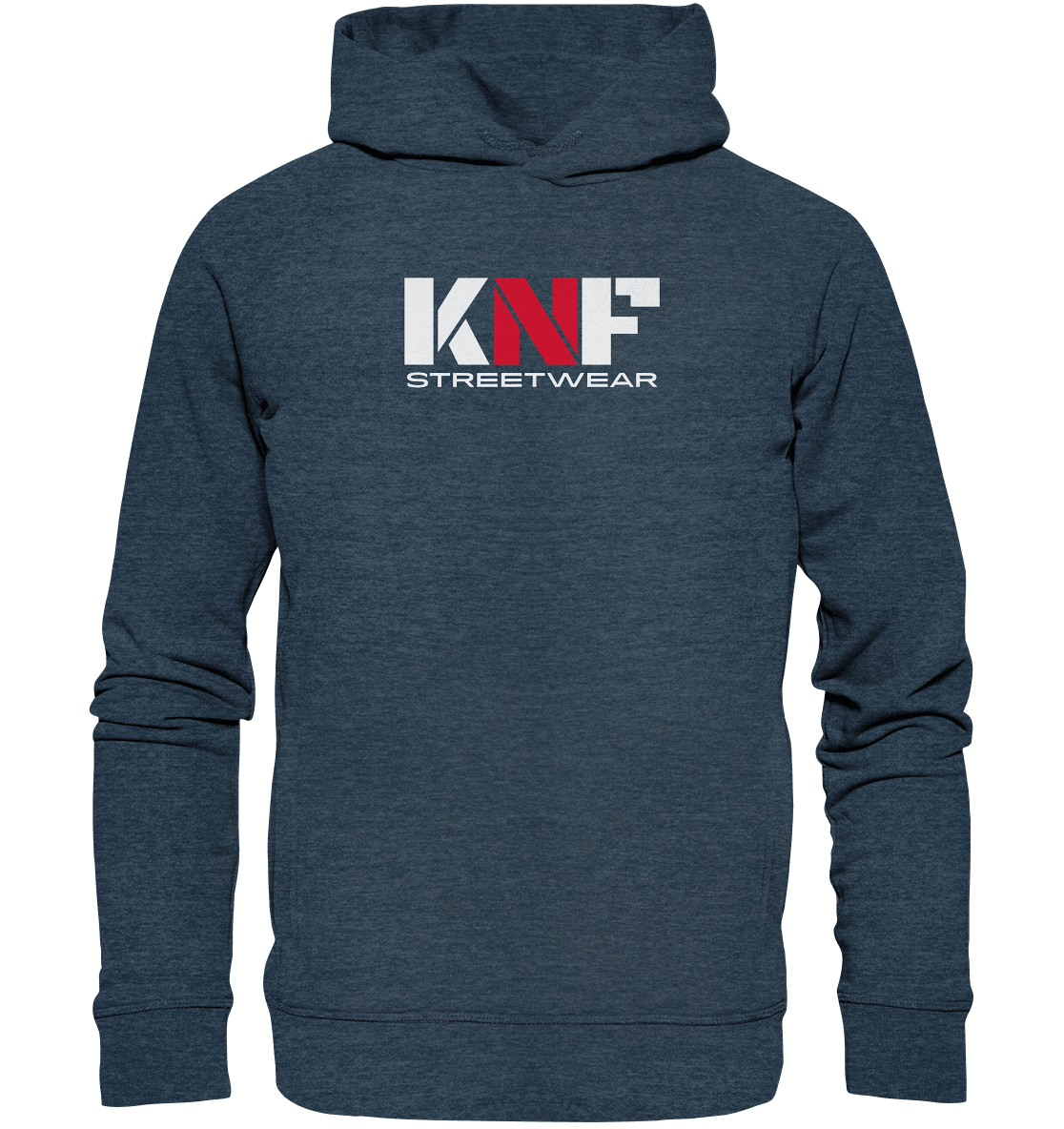 KNF "BIG LETTER" - Organic Fashion Hoodie - Snapshirts