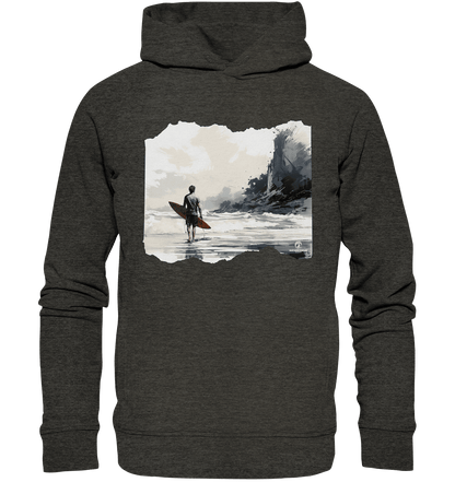 Northern Surfline - Organic Fashion Hoodie - Snapshirts