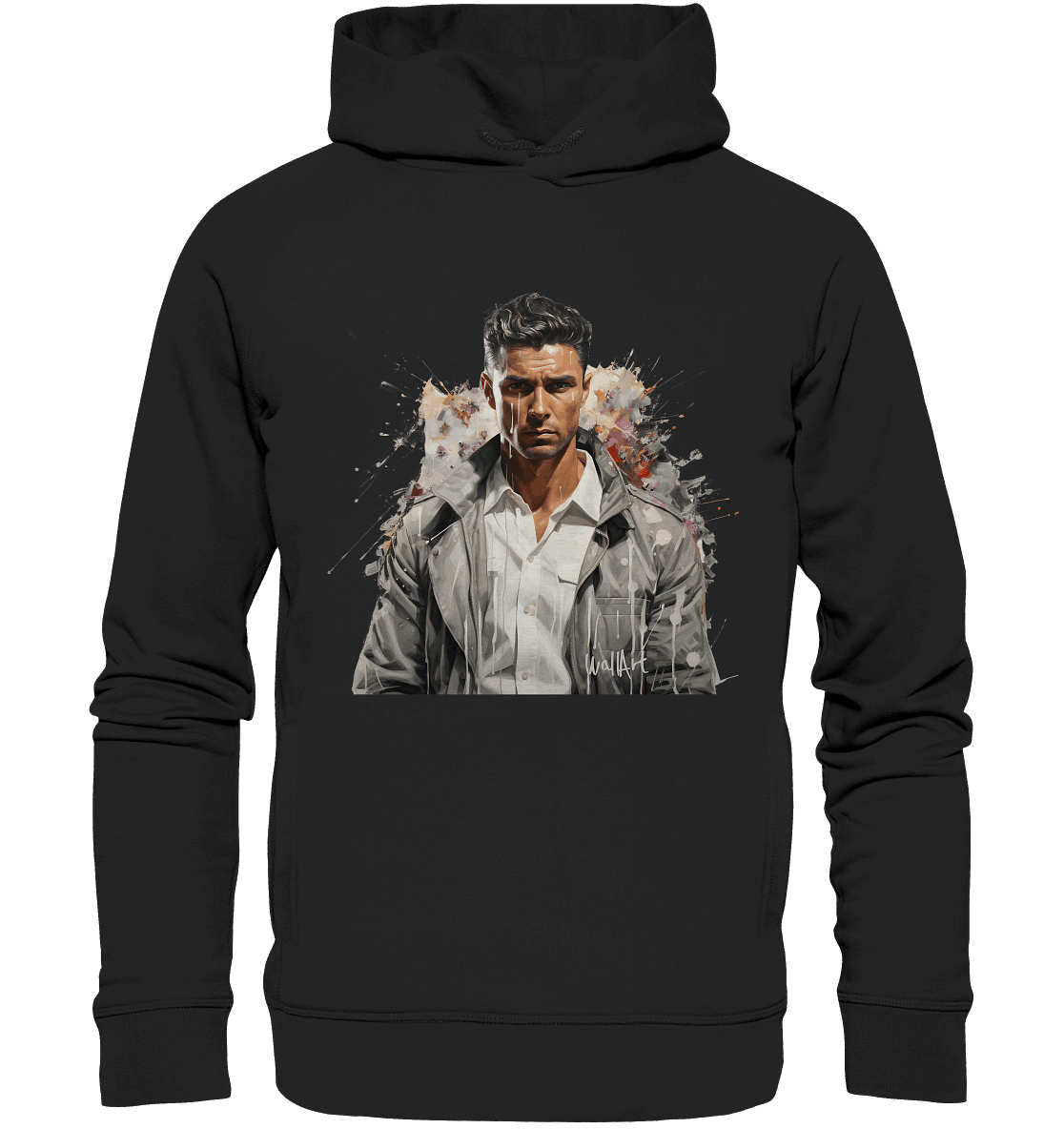 WallArt - Cristiano Ronaldo - Organic Fashion Hoodie