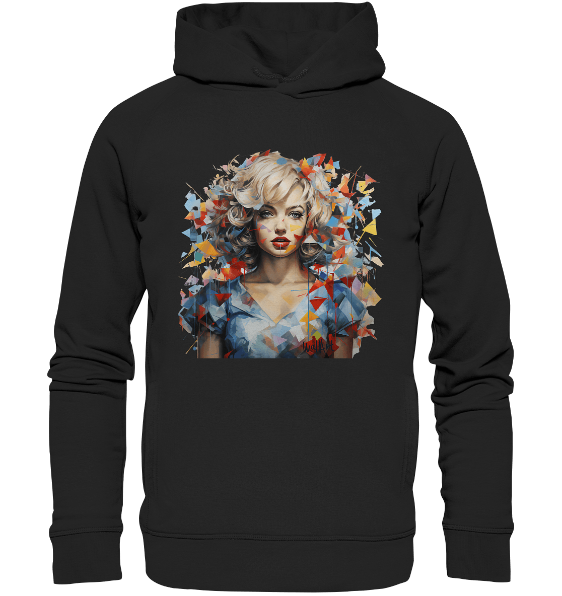 WallArt - Marilyn Monroe - Organic Fashion Hoodie - Snapshirts