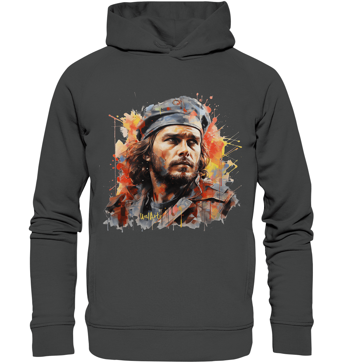 WallArt - Ernesto "Che" Guevara - Organic Fashion Hoodie - Snapshirts