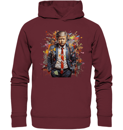 WallArt - Donald Trump - Organic Fashion Hoodie