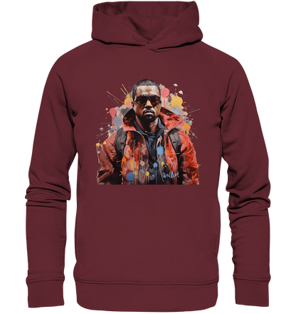 WallArt - Kanye_West - Organic Fashion Hoodie - Snapshirts