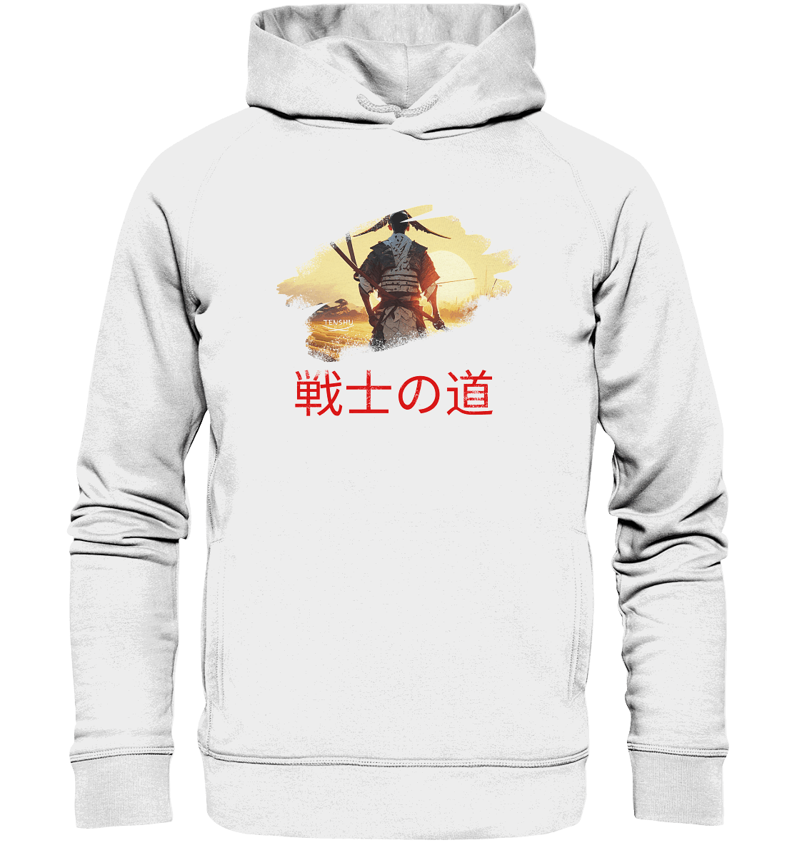 Tenshu / Der Weg des Kriegers - Organic Fashion Hoodie