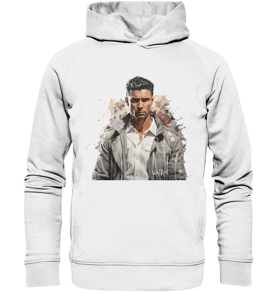 WallArt - Cristiano Ronaldo - Organic Fashion Hoodie