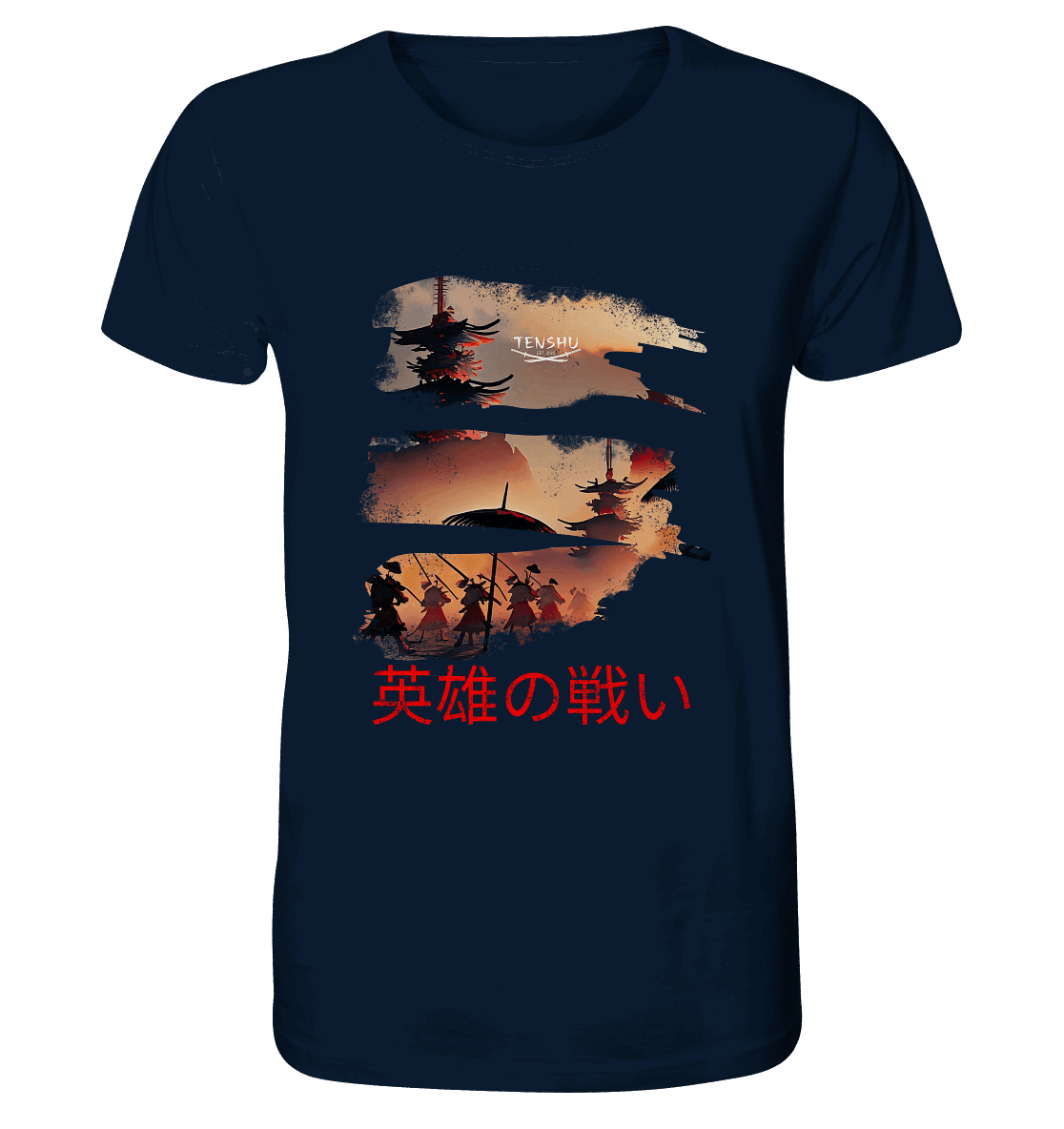Tenshu / Schlacht der Helden - Organic Shirt