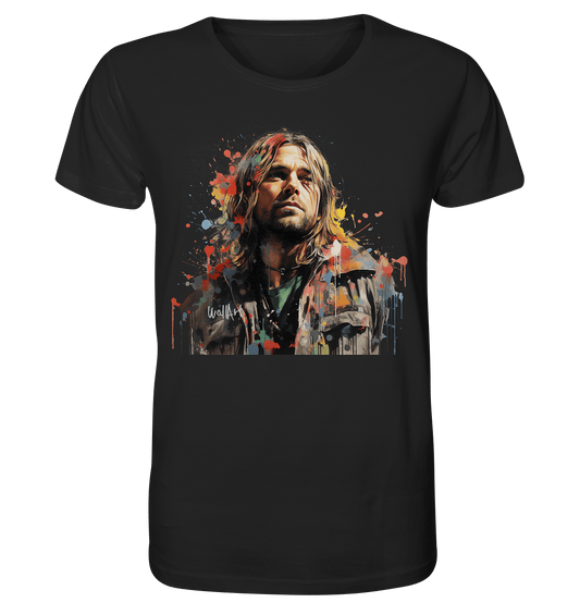 WallArt - Kurt Cobain - Organic Shirt - Snapshirts