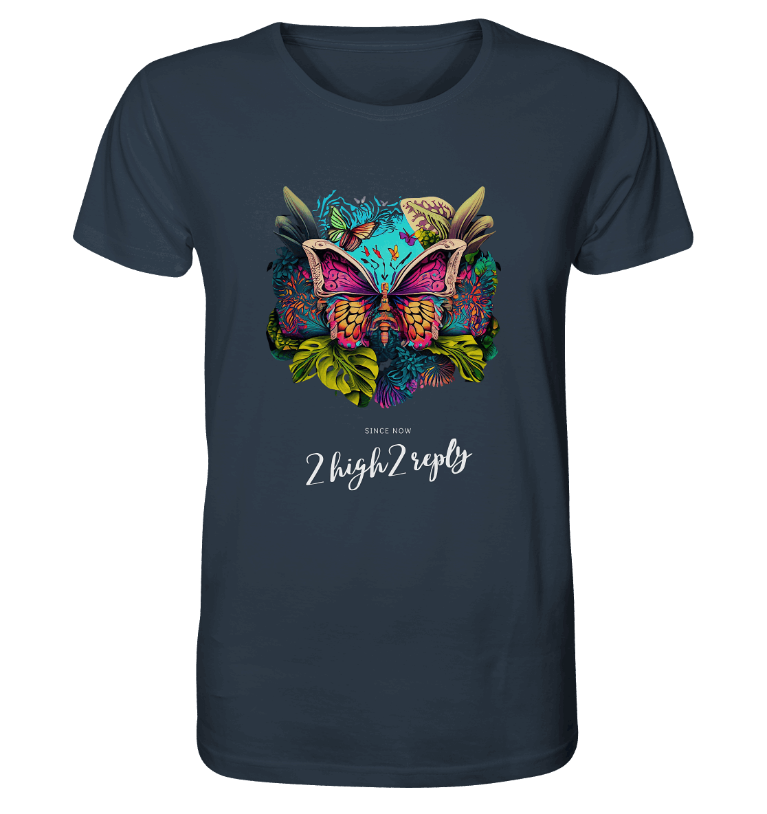 2high2reply / betterfly - Organic Shirt